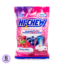 Hi-Chew Berry Mix Chewy Candy 90 g*6 pack