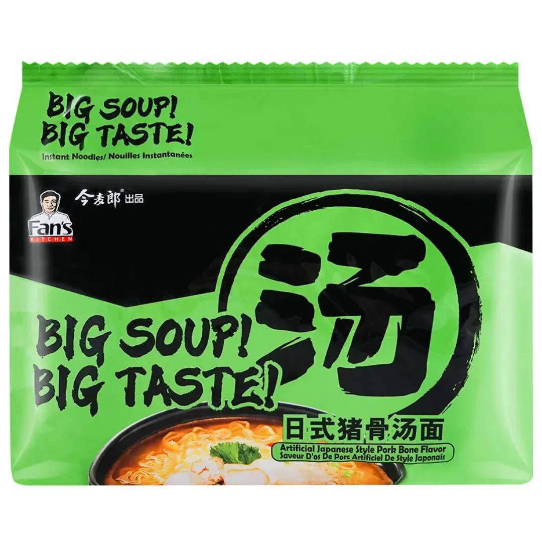 JinMaiLang Fan's Kitchen 方便麪 日式豬骨味 690 克 1 份