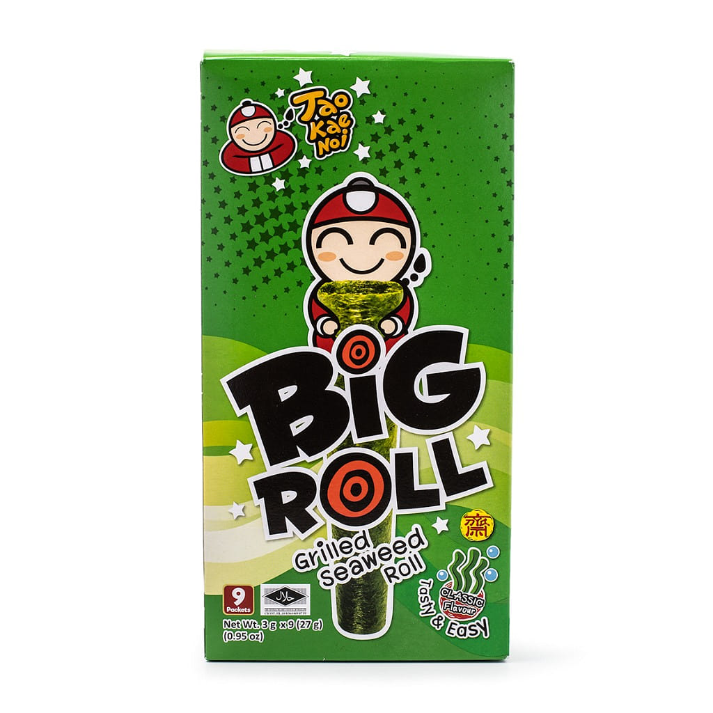 Big Roll小老板 经典原味紫菜卷 9条 27 克*12 包