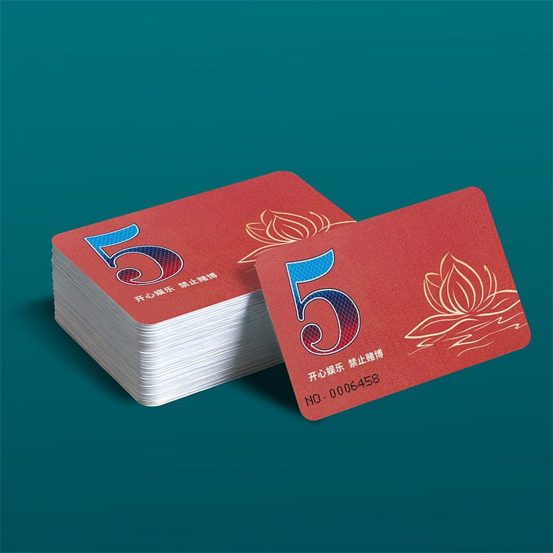 Chess and point currency cards, 5, 10, 20, 50, 100 1 box