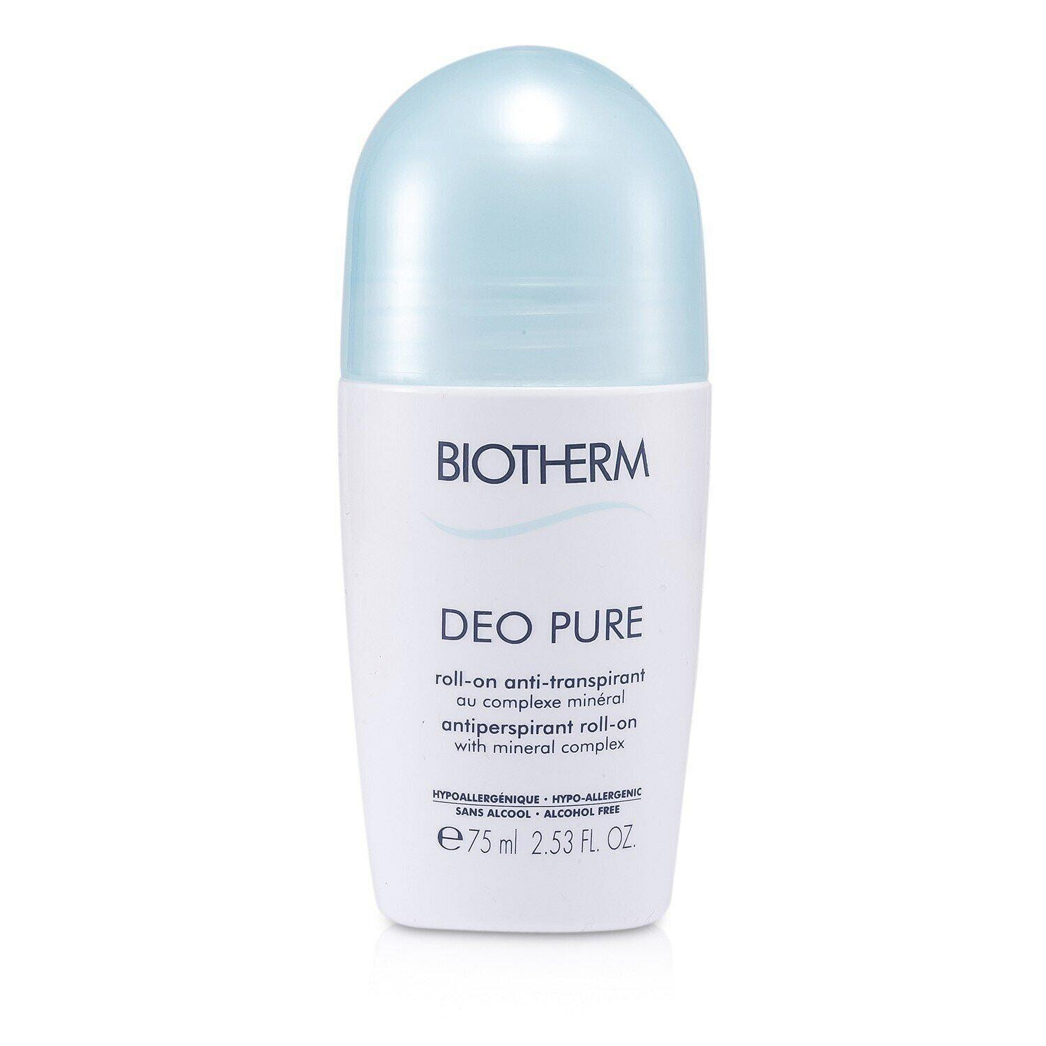 Biotherm Deo Pure Antiperspirant Roll-On /L 75ml/2.53oz 75 ml