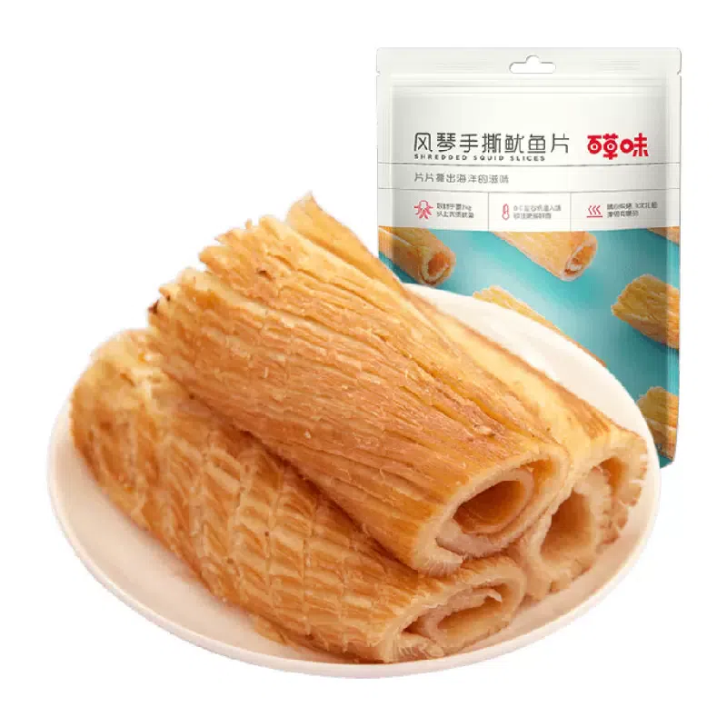 Herb Flavor Organ Hand Tear Squid Fillet 80g*1 bag of seafood snacks 80 그램