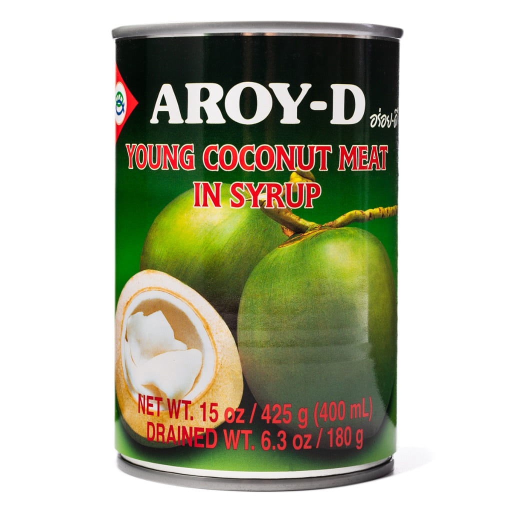 Aroy-D 영 코코넛 과육 시럽 통조림 15 온스