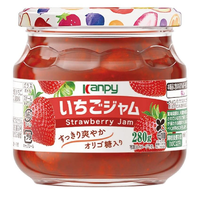 Kanpy Strawberry Jam 280g 1 bottle