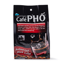 Cafe Pho Brand Instant Iced Black Coffee 18 Sachets 288 g