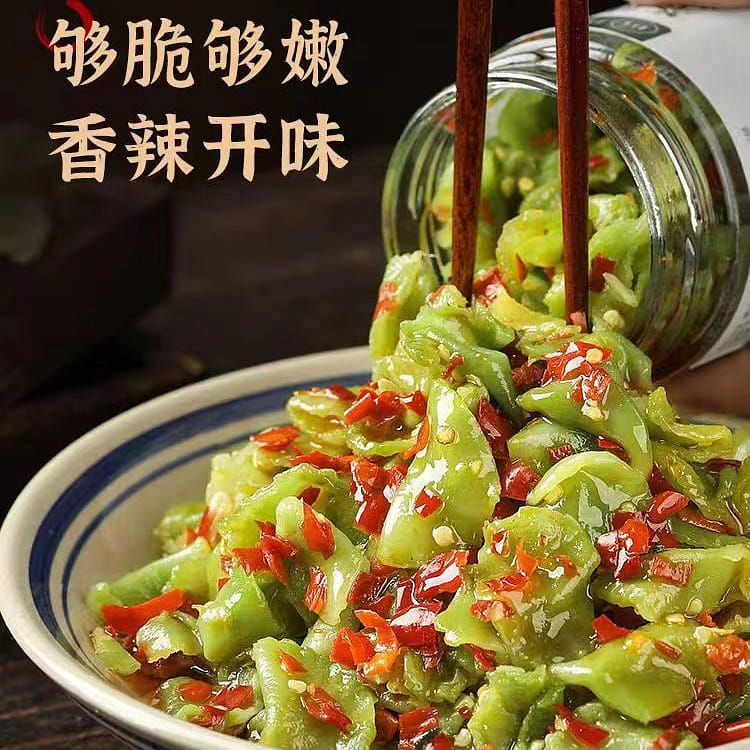 Pu Jiang Oiltea sliced celtuce 238g*1bottles 240 g