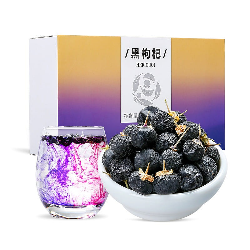 [Qinghai specialty] Qilixiang black Wolfberry nourishing liver and Mingmu 120g 120 그램