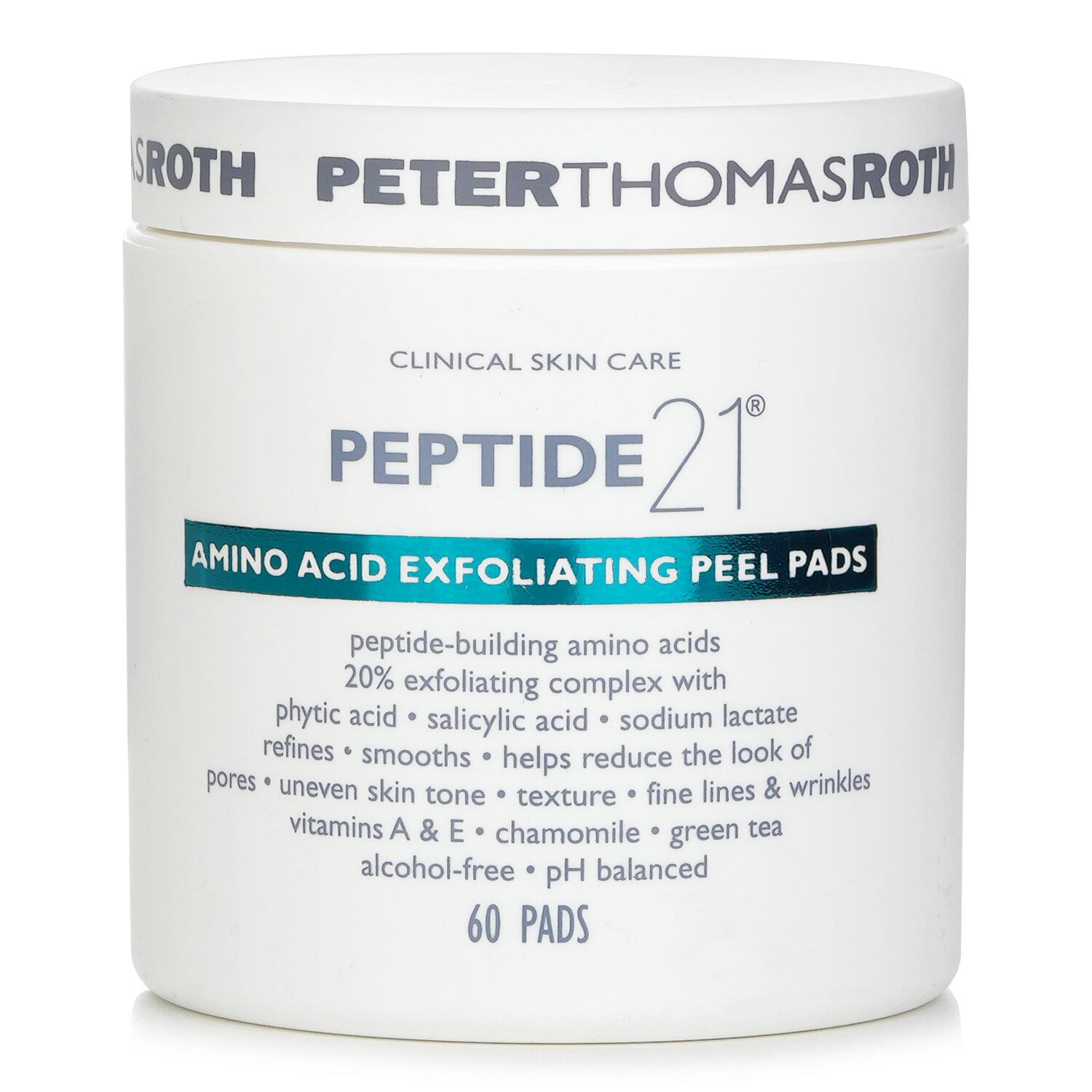 Peter Thomas Roth Polypeptide anti-wrinkle amino acid rejuvenating cotton 60 each