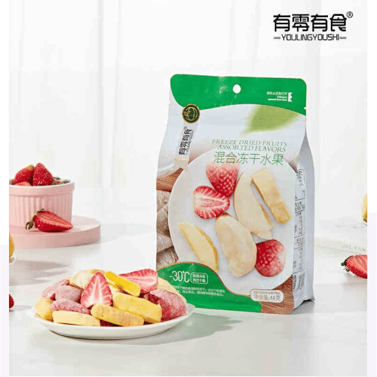 Lingshi Mixed fruit freeze-drying 48 그램