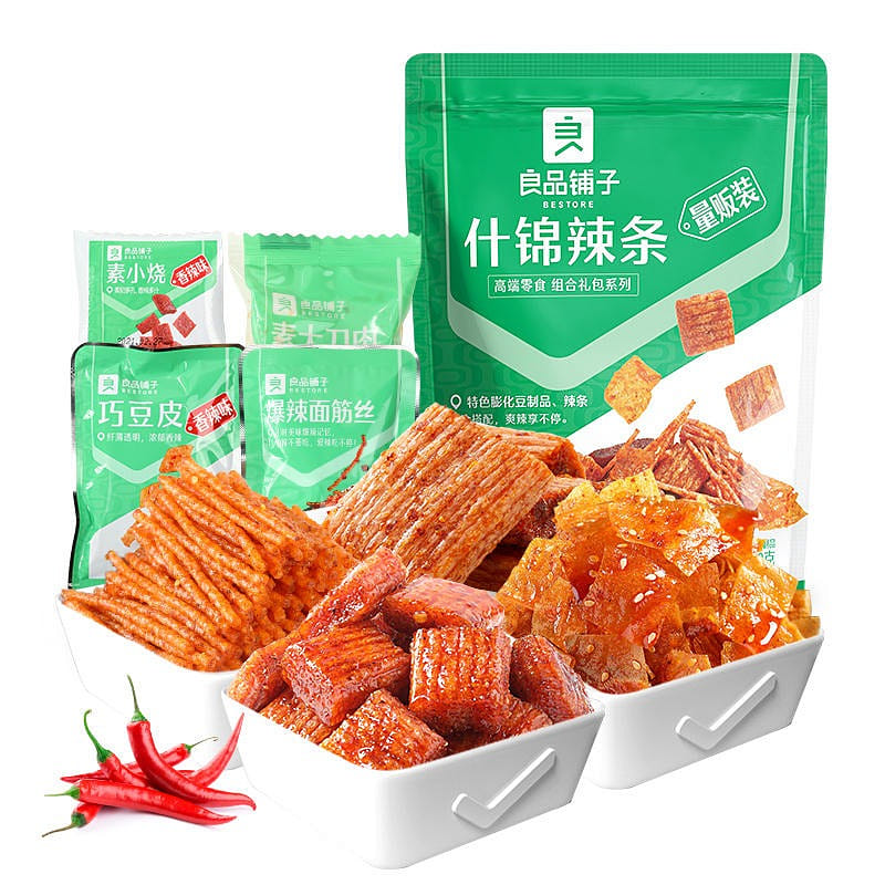 Liangpin Puzi assorted spicy strips are spicy 236 g