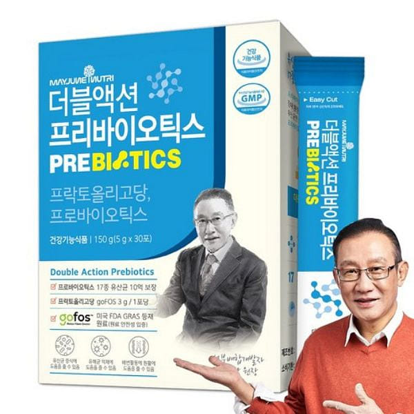 [메이준뉴트리] 이승남 더블액션 프리바이오틱스 유산균 (5g x 30포) 100 그램