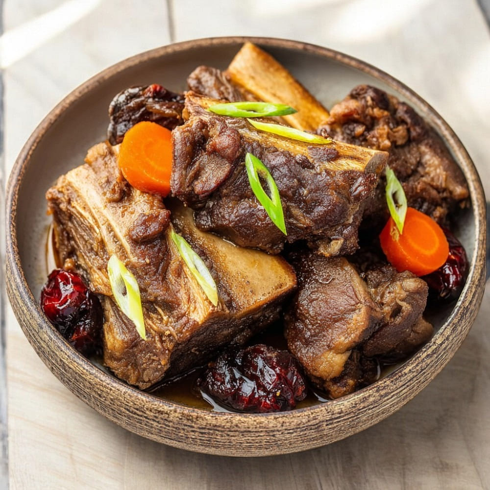 Korean-style Braised Beef Short Ribs(Galbijjim) 48 온스