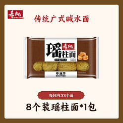 Wonton bamboo noodles Yao cylindrical 360g *1bag 360 g