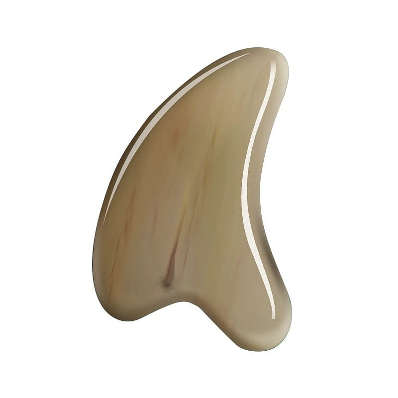 Water buffalo horn scraping board 7mm 1 กล่อง