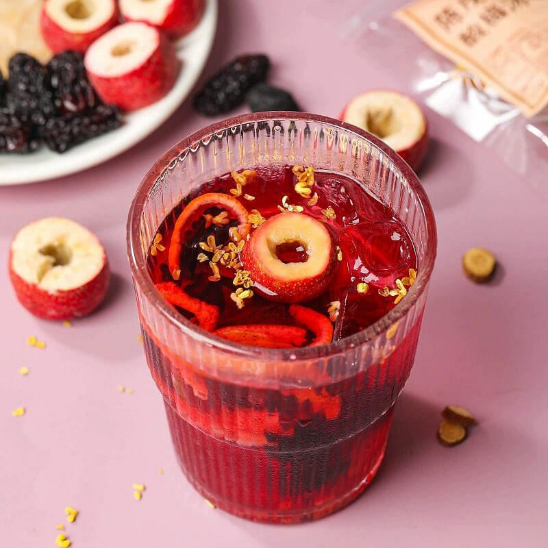 Tangerine peel, hawthorn and sour plum Tea 10pack 500 กรัม
