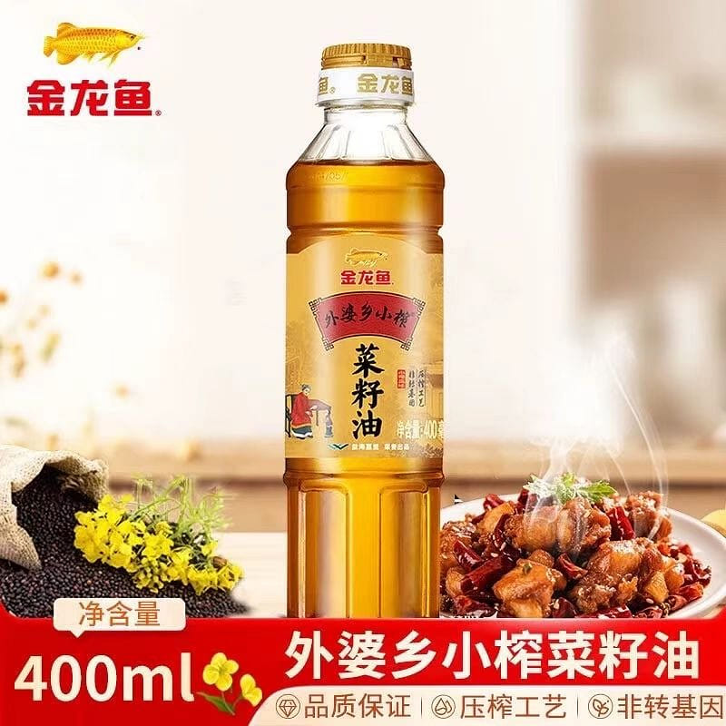 Rapeseed oil golden dragon fish * 1 bottle 400 กรัม
