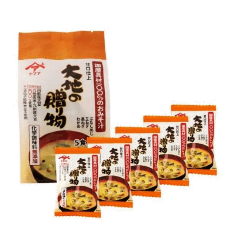 Wakame Seaweed and Shimeji Mushroom Miso Soup 1 each 5 개입