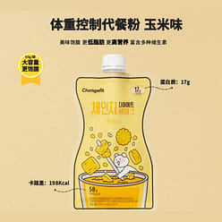 【韩国直邮】 Changefit草堂玉米味营养健康控重低脂低卡蛋白质早餐50g/包 1 份