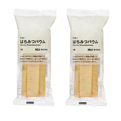 MUJI Irregular Honey Baumkuchen 2 count