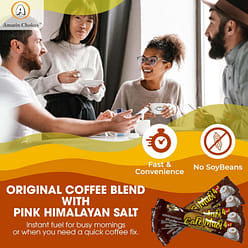 Himalayan Pink Salt Instant Coffee 216gr, 12 Stick 0.42 lb