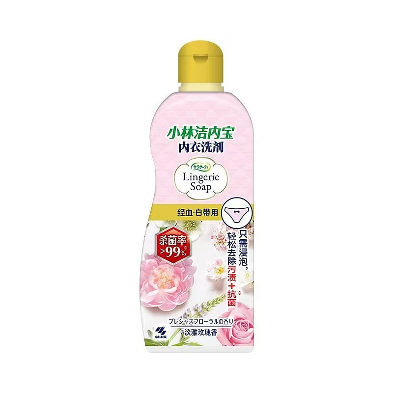 小林制药玫瑰香内衣清洗剂去血渍污渍洗衣液300ml 300 毫升