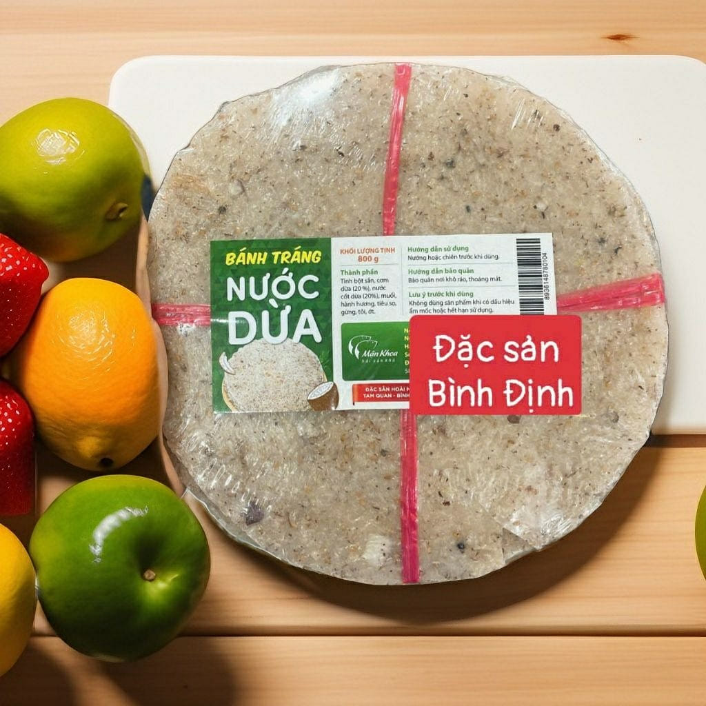 Tam Quan Coconut Rice Paper - Binh Dinh 800 그램