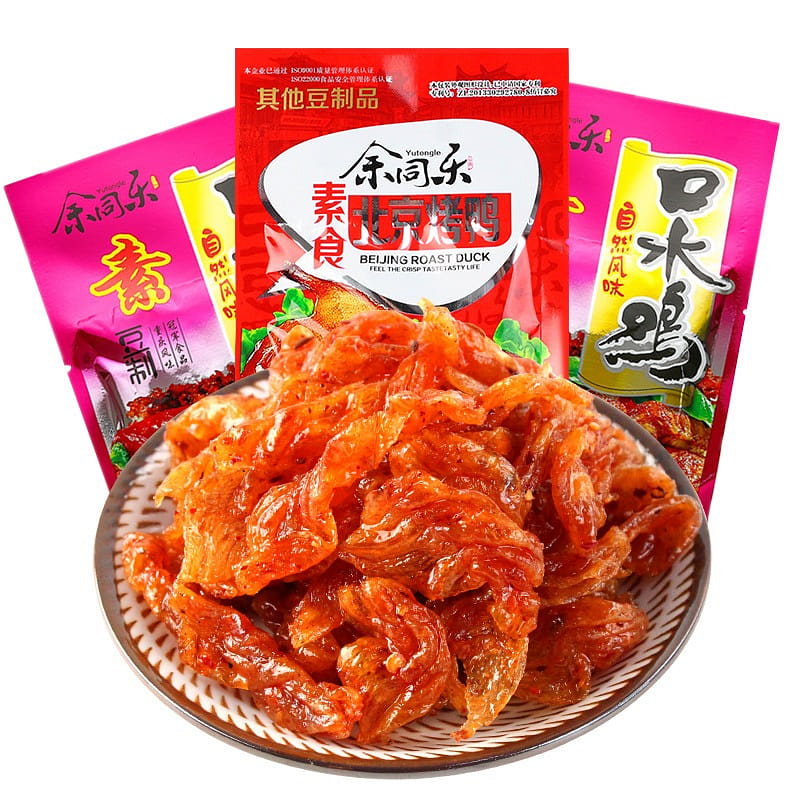 Soy Beijing Roast Duck Flavored Snack 20g*30 600 그램
