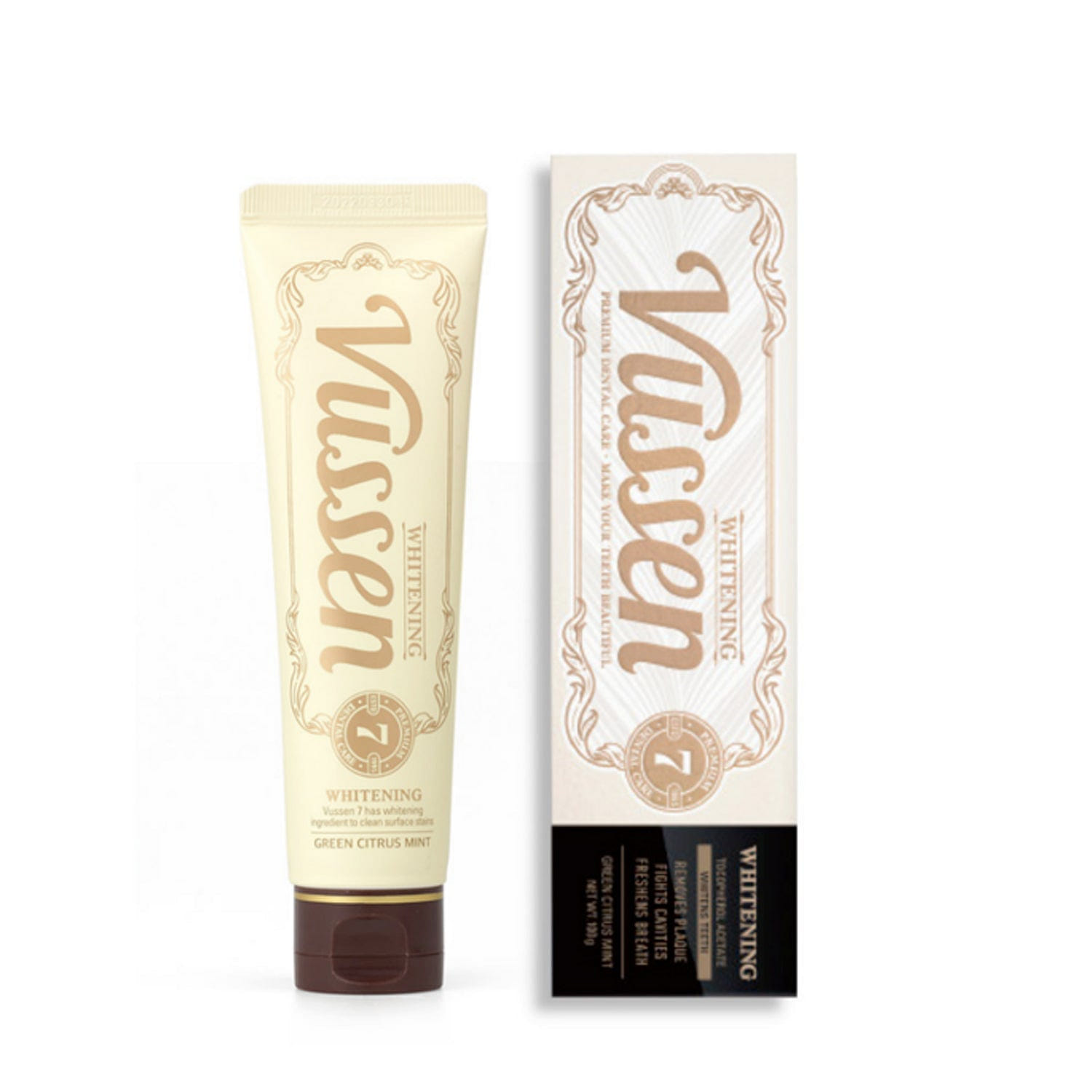 Vussen 7 Daily Gentle Whitening Toothpaste (100g) 100 g