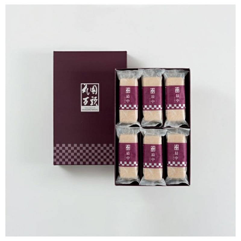 SHINJUKU KAENHANAMAN Garden Monaka Mochi Rich Red Bean Cake 6 pcs 1 케이스