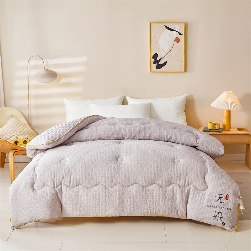Silk Duvet 200x230cm 4kg Winter Grey 1 ส่วน