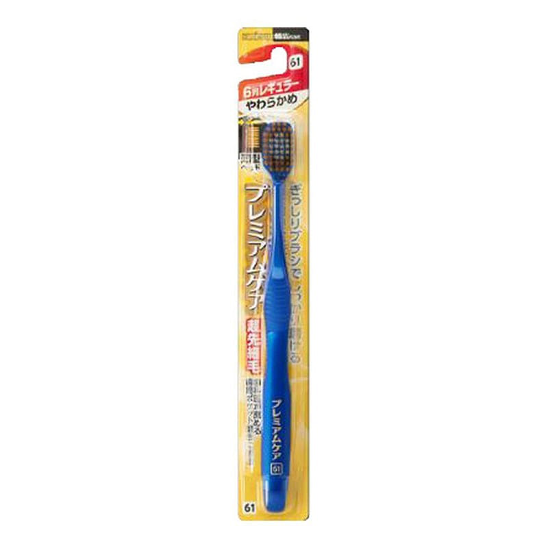 EBISU 6 row of  brushes Adult toothbrush 1 piece 1 개