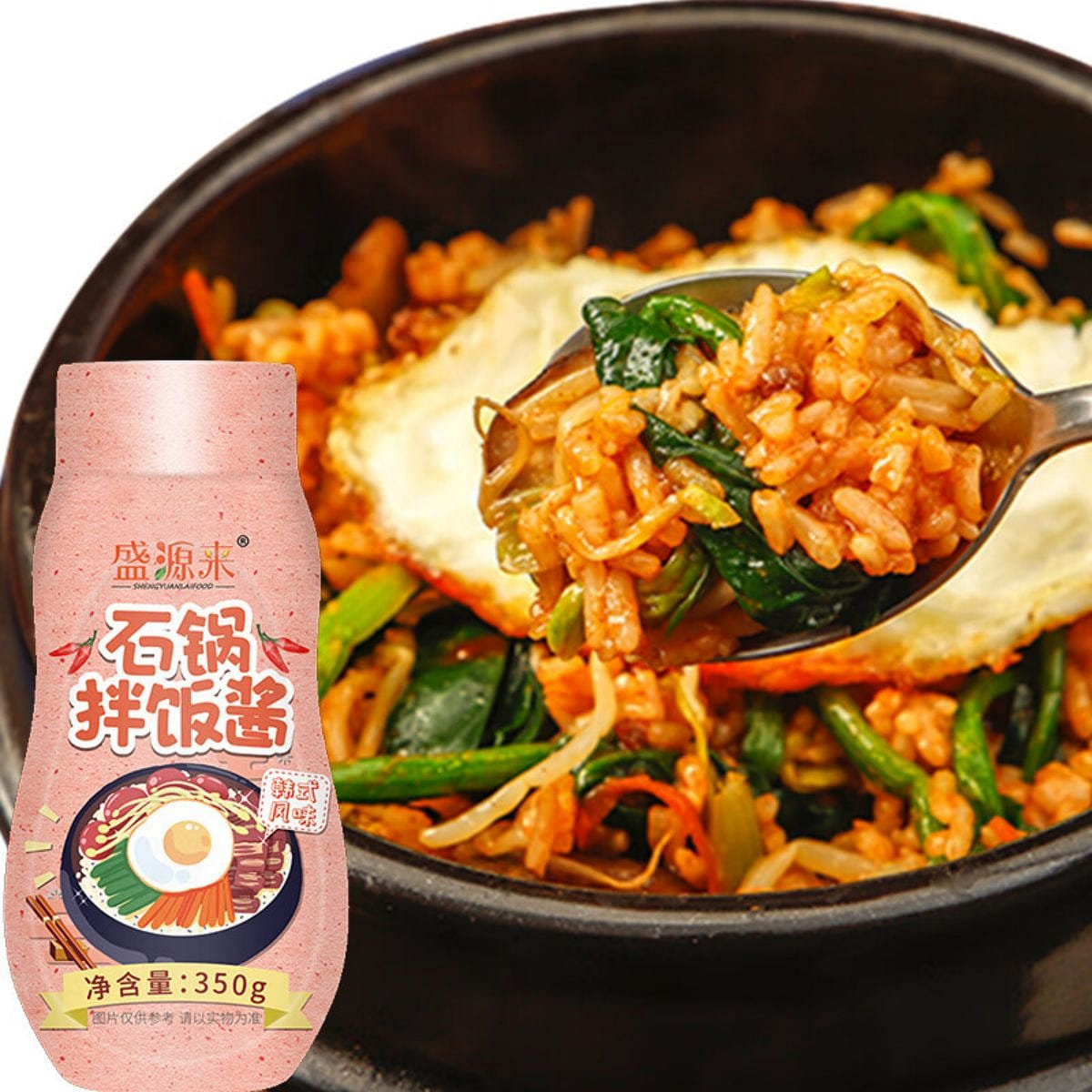 Korean bibimbap sauce Korean cuisine sauce 350 กรัม