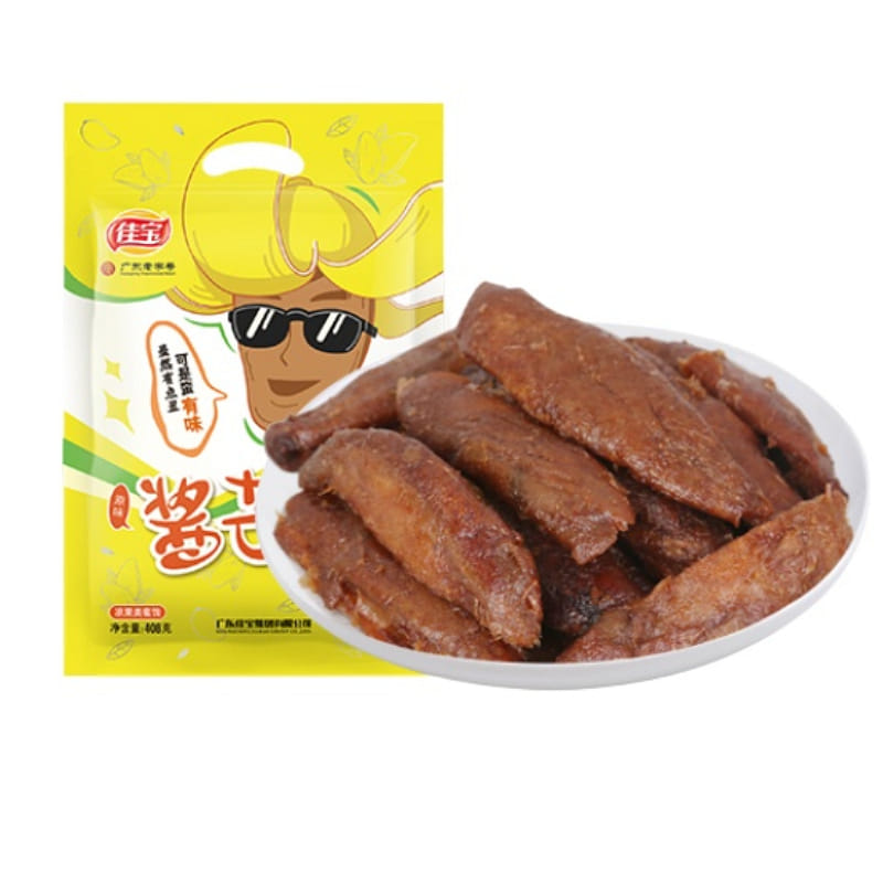 Jiabao Original Sauce Mango Dried 408g * 1 Bag 408 กรัม