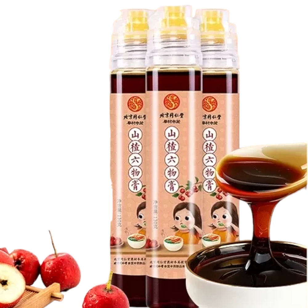 Tongrentang Hawthorn Digestion Syrup 130g Shan Zha Liu Wu Gao 1 phần