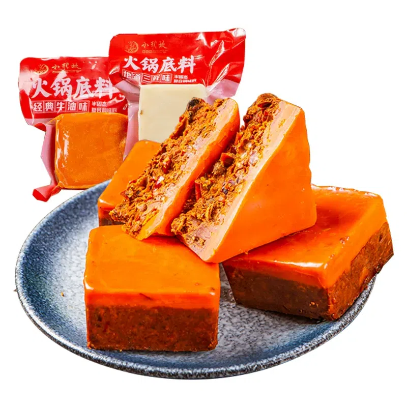 Xiaolongkan Classic Butter Hot Pot Primer 80g * 1 piece for one person Spicy Pot Dry Pot Spicy Hot Pot Seasoning 80 그램