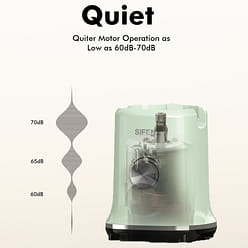 150W Cold Press Juicer Machine, Green 1 count