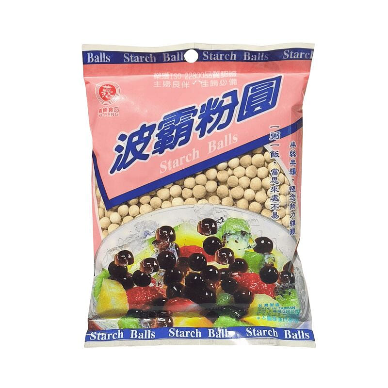 台湾原装义峰波霸粉圆250g*1袋 250 克