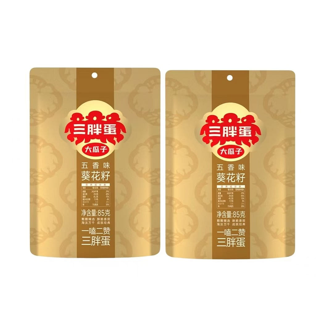 Sanpangdan Five-Spice Flavor Sunflower Seeds 85g 2 each