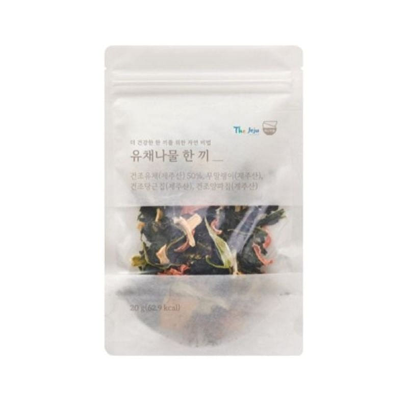 잇더밀 솥밥용 재료 유채나물 한 끼 20g (파우치) 20 그램