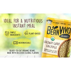 Organic Coconut Curry Chickpeas 10 oz