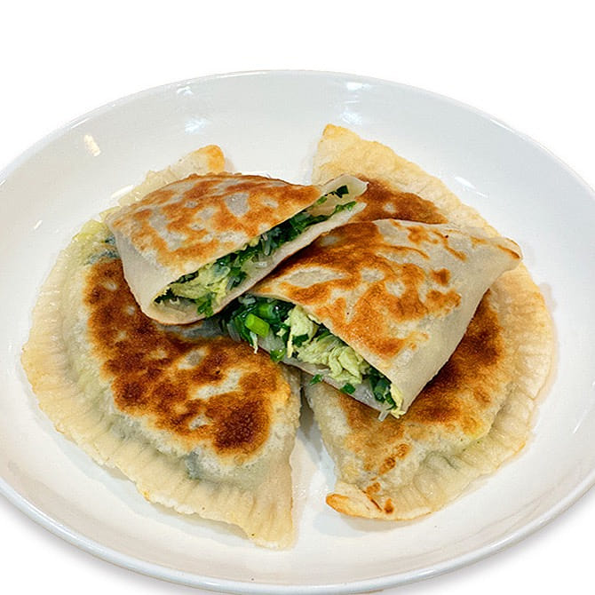 Fried Chinese Chives Dumplings 2 count