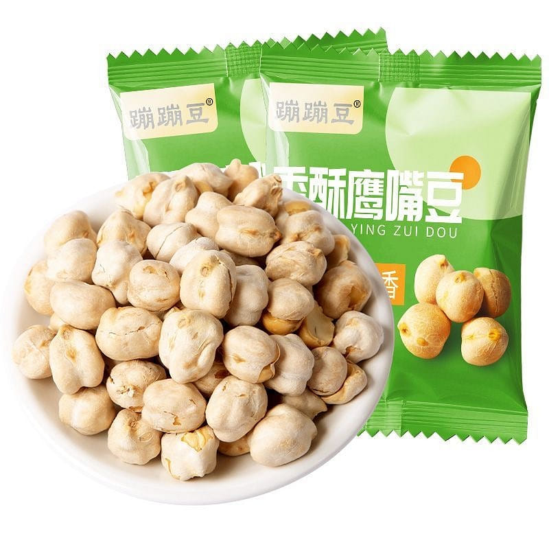 5 bags of ready-to-eat chickpeas 40 g