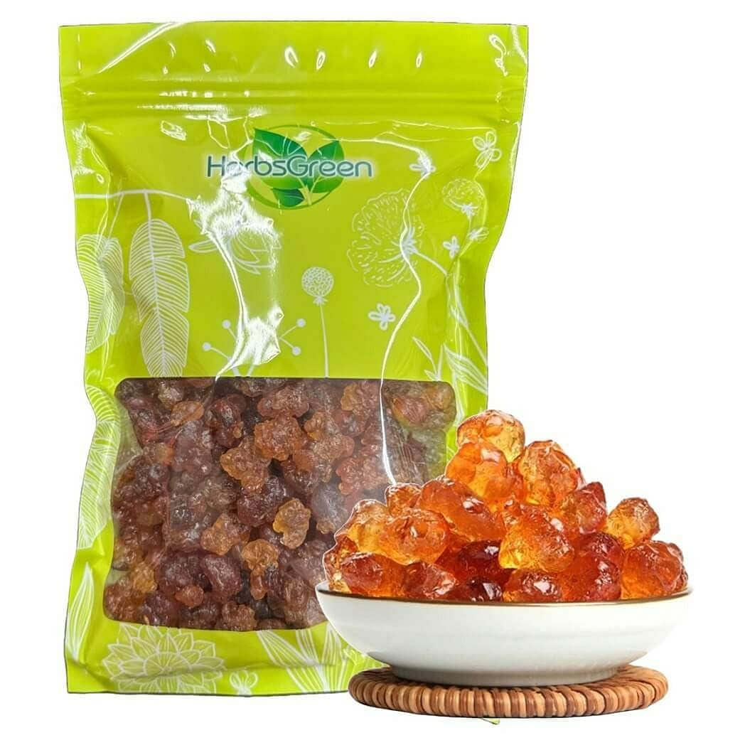 Wild Natural Dried Tao Jiao, Peach Gum, (8oz.) 1 each