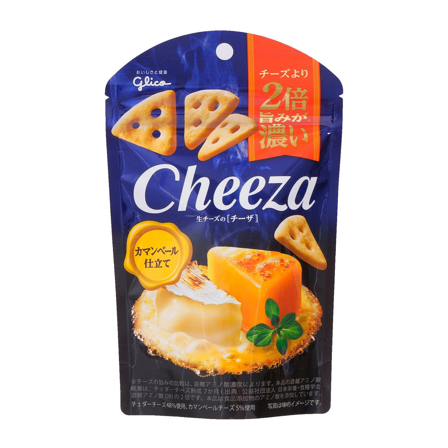 Glico Cheeza Camembert Cheese Crackers 45 그램