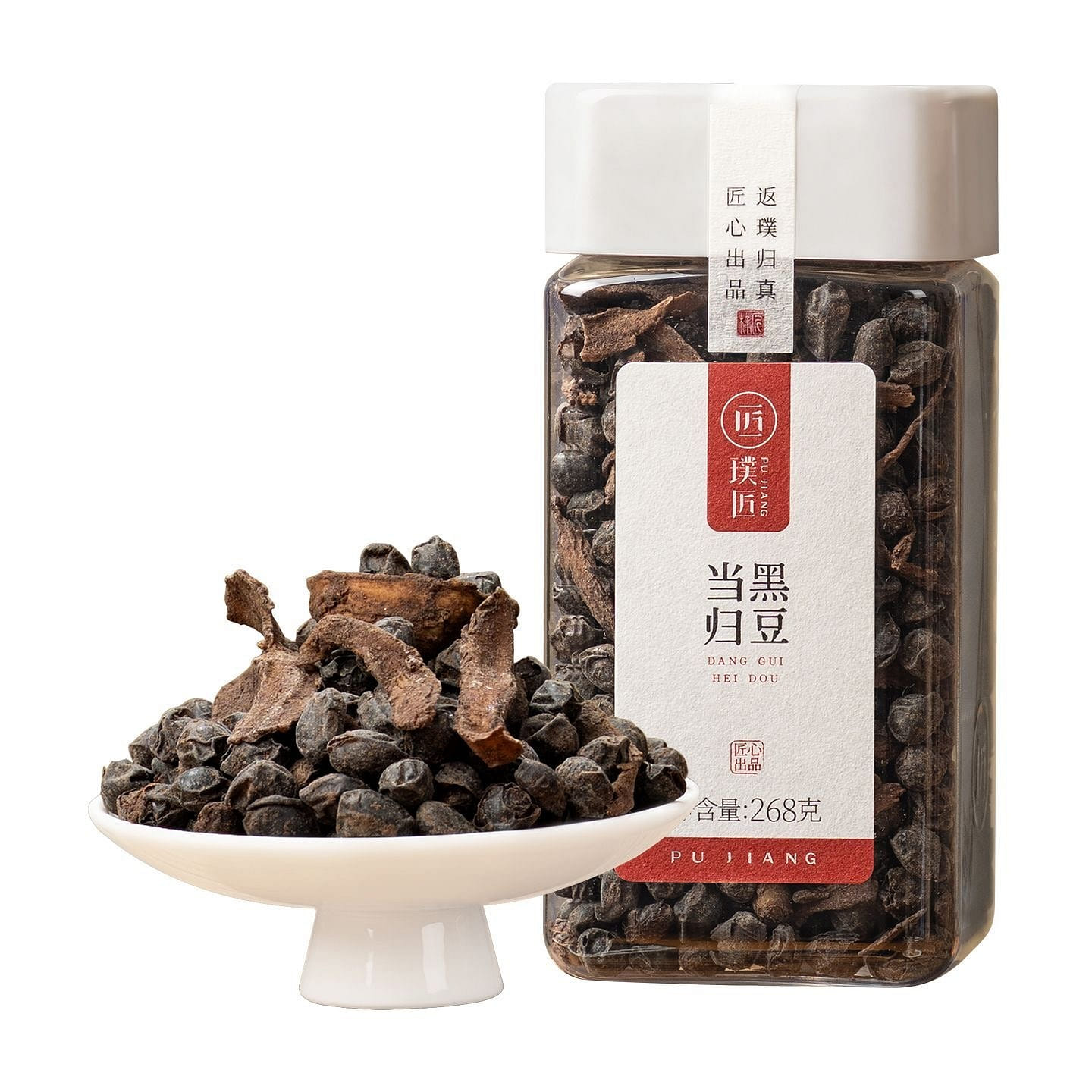 Pujang Angelica Black Bean 268g*1 Jar 268 g