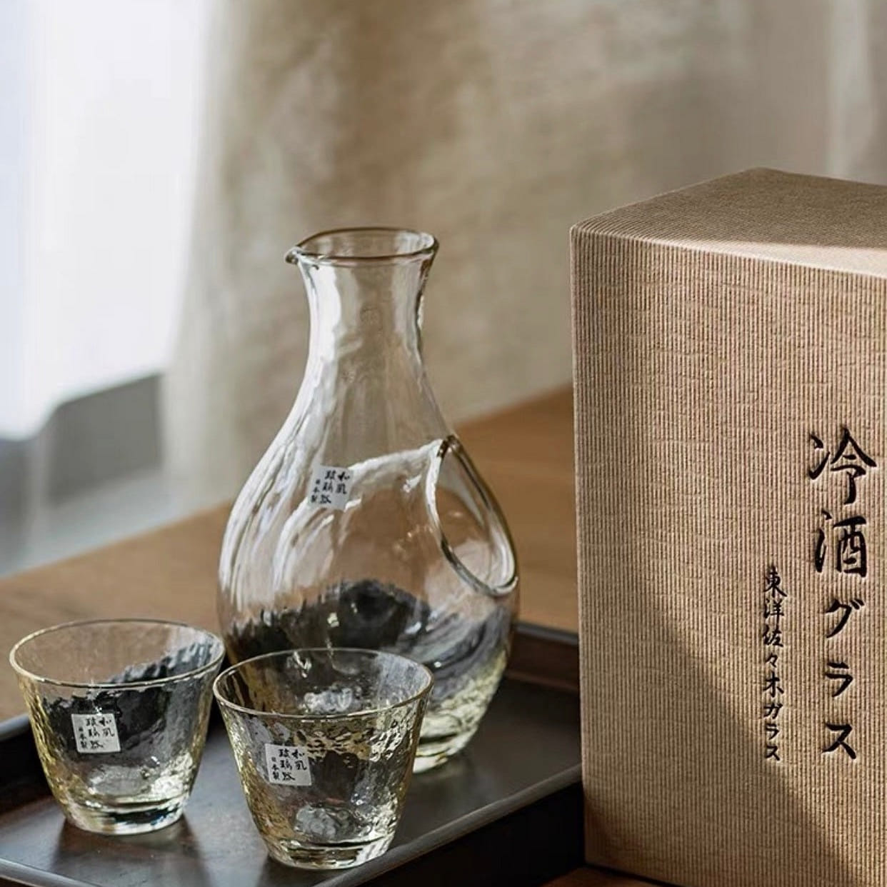 Toyo-Sasaki Amber Sake set (Gift Box) - one set 1 개입