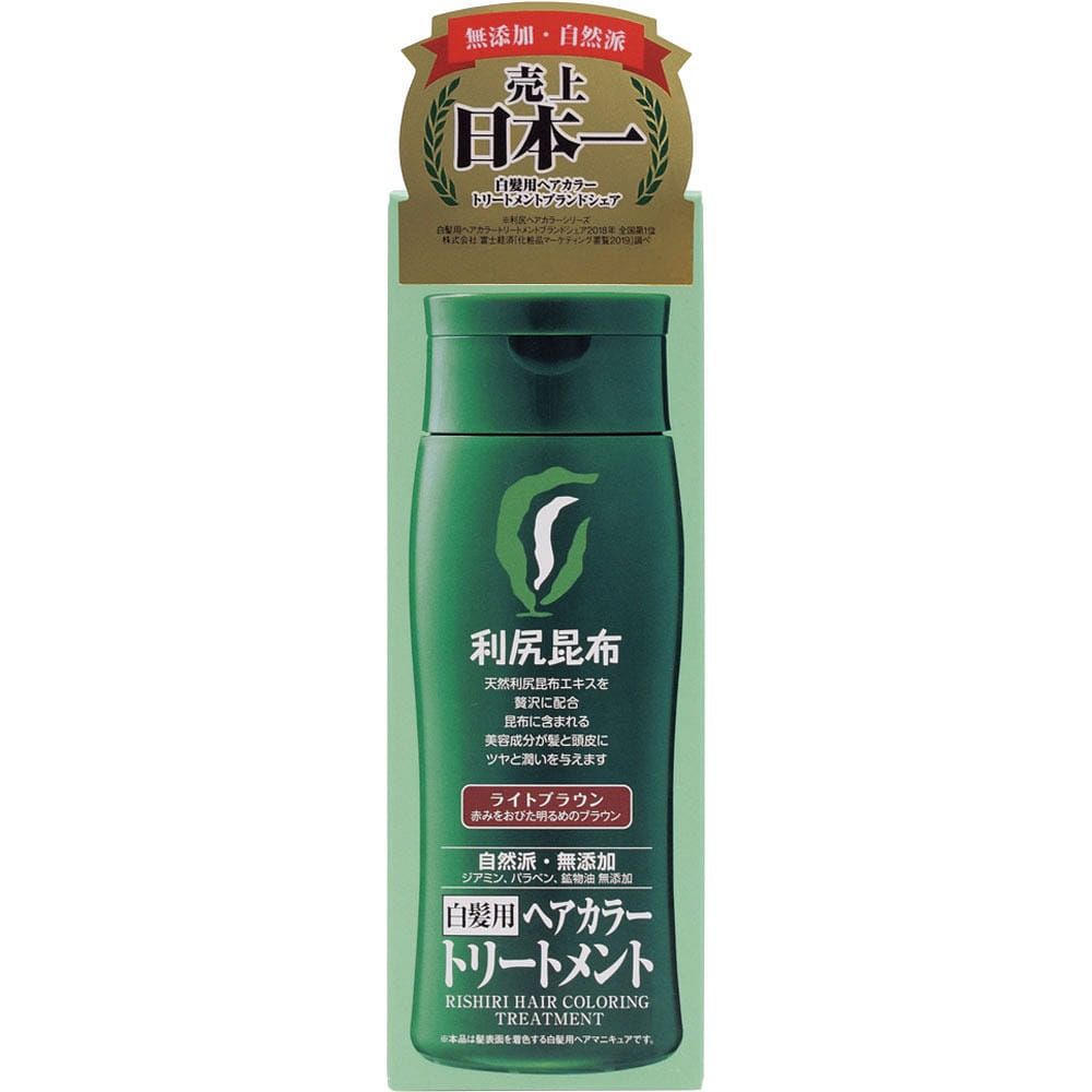 RISHIRI hair color treatment light brown 200 มิลลิลิตร