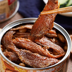 Lelong Long Bean Crispy Canned Fish 140g Canned Fish Cooked Food 1 box