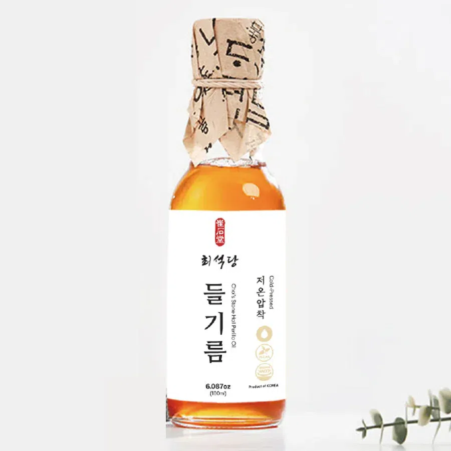 최석당 저온압착 들기름 190 밀리리터