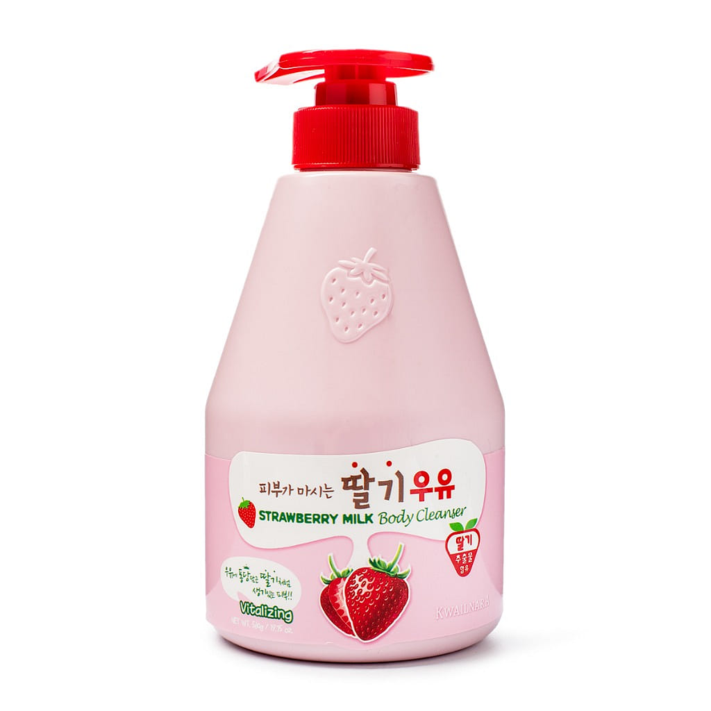과일나라 피부가 마시는 딸기 우유 바디클렌져 560 그램